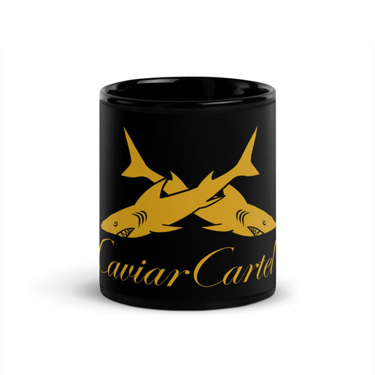 CAVIAR CARTEL®️
 Black Glossy Mug