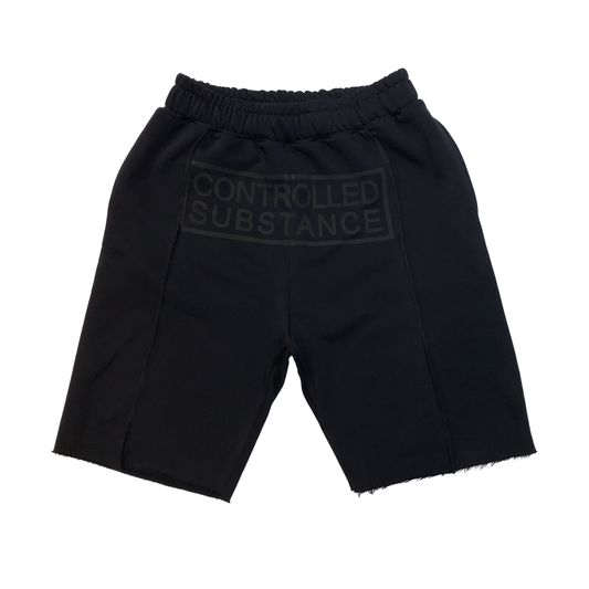 CONTROLLED SUBSTANCE LOGO FRENCH TERRY SHORTS