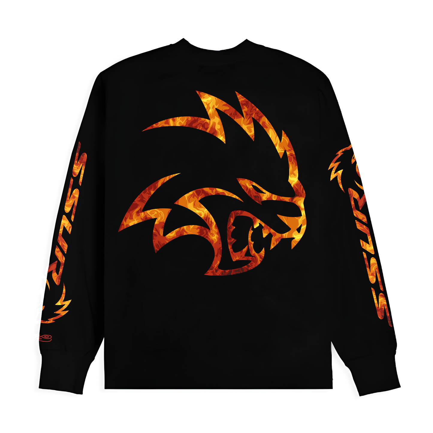 SSUR "HELL FIRE" LONGSLEEVE T-SHIRT