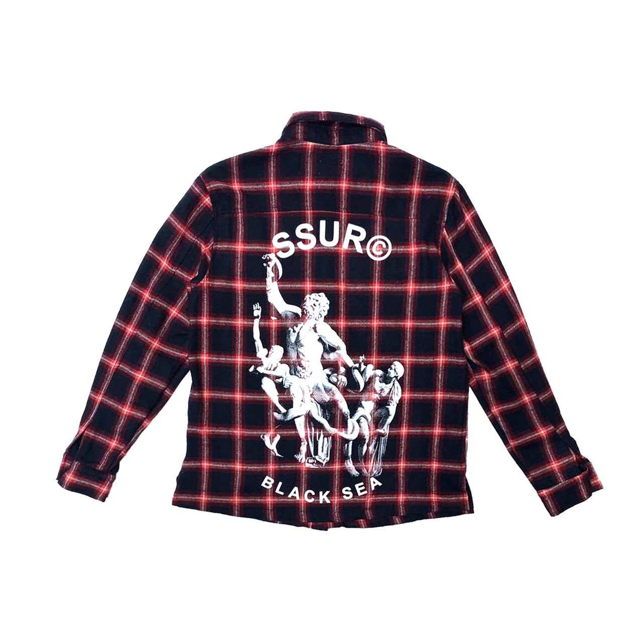 SSUR©️ Black Sea Flannel Shirt