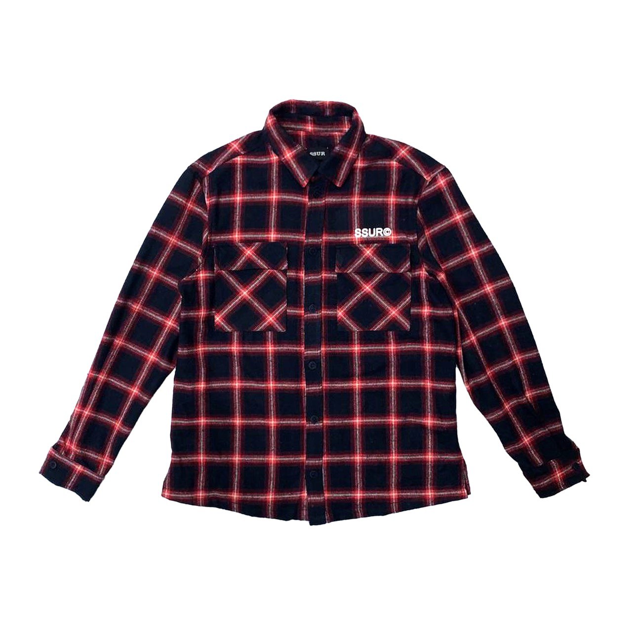 SSUR©️ Black Sea Flannel Shirt