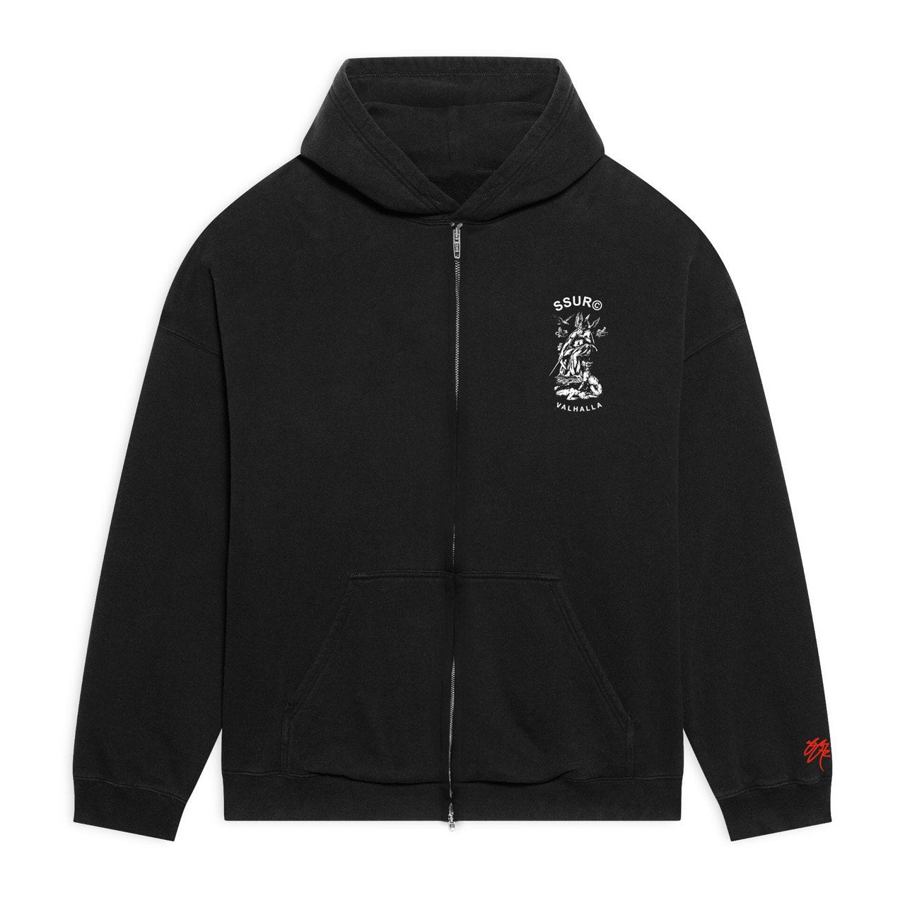 SSUR©️ Valhalla Zip Hoodie