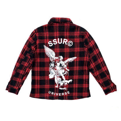 SSUR©️ Universe Flannel Shirt